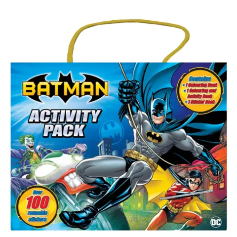 Batman Activity Pack Sticker and Colouring Book – image 1