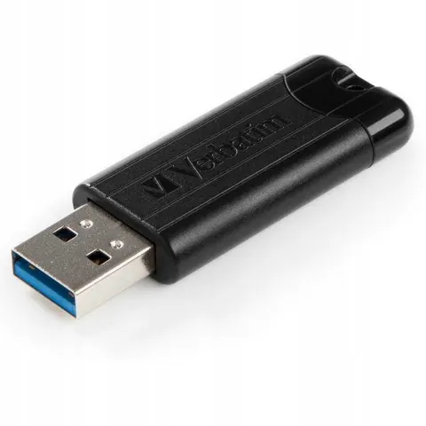 Pendrive Verbatim 128GB PinStripe Usb 3.0 – zdjęcie 1