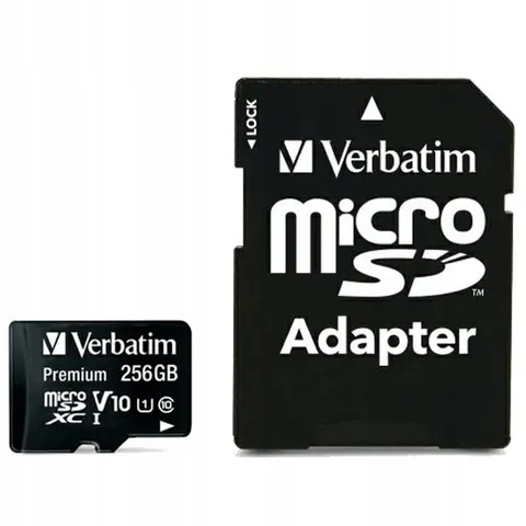 Verbatim Premium U1 MicroSDXC 256 GB - Class 10 – afbeelding 1