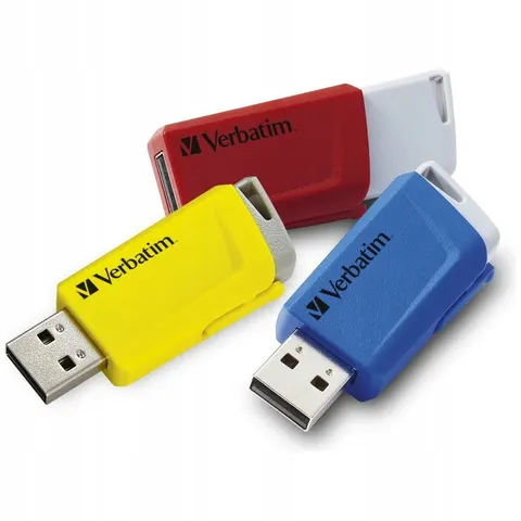 VERBATIM USB-Stick Click, 16 GB, 3er Pack – Bild 1