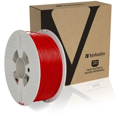 Verbatim 55030 3D printing material ABS Red 1 kg – image 1