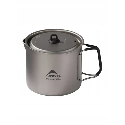 MSR Titan Kettle 900 ml Fluitketel Titanium 900ml – afbeelding 1