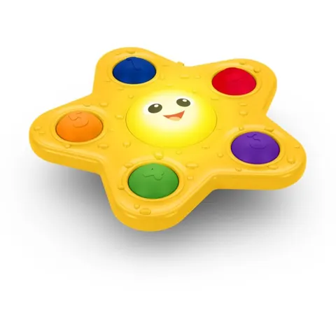 Baby Einstein Pop & Glow Starfish activity toy 6 m+ 1 pc – image 1