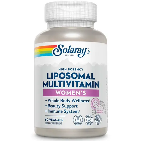 Solaray liposomal multivitamin womens 60vcaps. – imagen 1