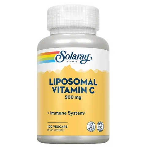 Solaray liposomal vitamina c 500mg. 100cap. – imagen 1