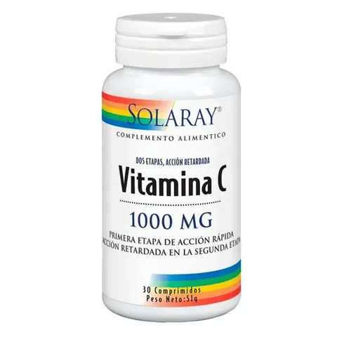 Solaray vit. c 1000mg.small 30comp. – imagen 1