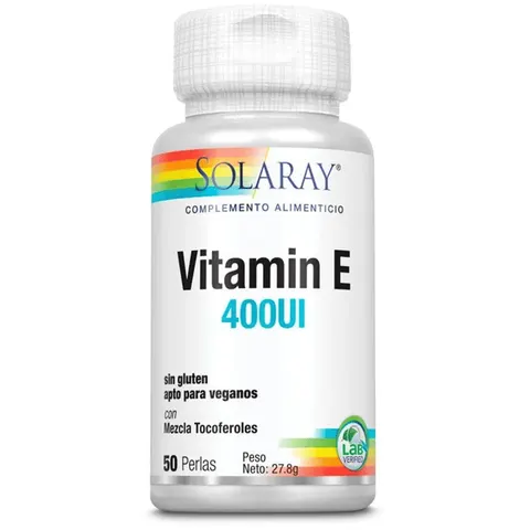 Solaray Vitamin E 50 Pearls – image 1
