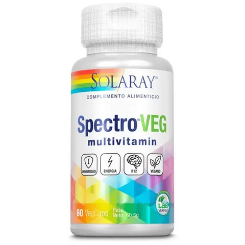 Solaray Spectro Multi-Vita-Min 60 Capsules – image 1