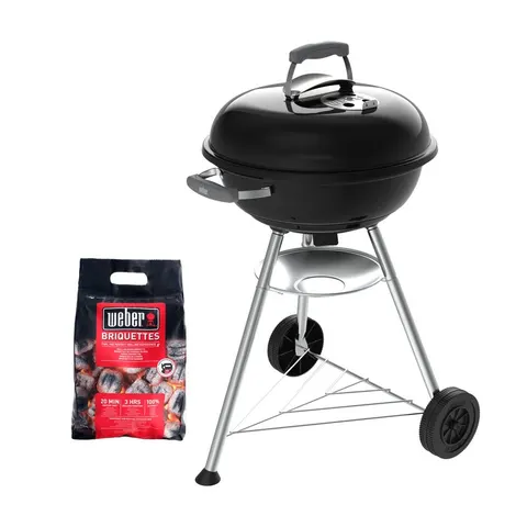 Weber BARBECUE A CARBONE DIAM.47+BRICCHETTI – immagine 1