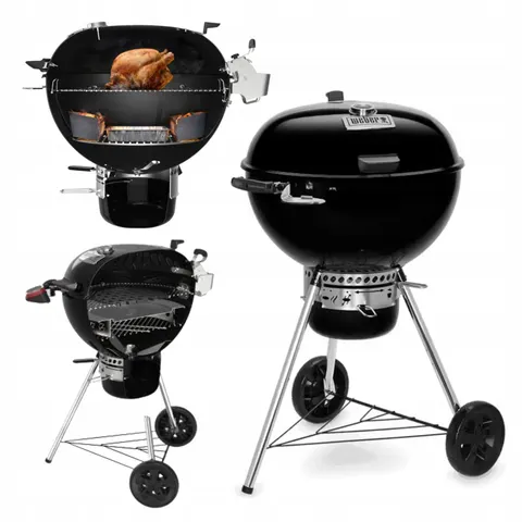 Weber Master Touch Premium E-5770 BLK - Barbecue a carbone – immagine 1