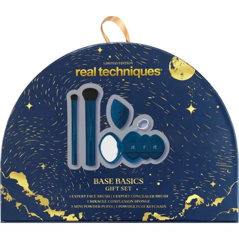 Real Techniques Holiday Base Basics Penselen Set – afbeelding 1