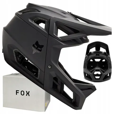 Kask rowerowy Fox Proframe Rs matte black L – zdjęcie 1