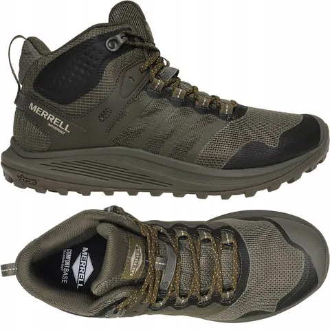 Bottes d'intervention Nova 3 Tactical Mid Waterproof – Vert olive – 895257 – image 1