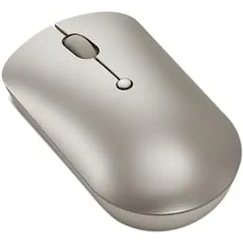 Lenovo 540 USB-C kompakte Wireless Mouse | USB-C – Beige – Bild 1