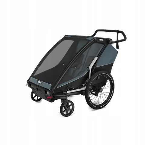 Thule - Poussette/remorque multisports - Chariot Cab Dark Slate - Bleu – image 1