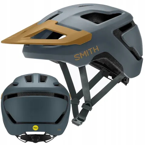 Smith Pilot Mips, casco da ciclismo, verde – Flint 55-59cm – immagine 1