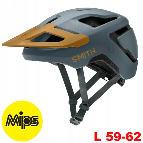 Smith Pilot Mips, casco da ciclismo, verde – Flint 59-62cm – immagine 1