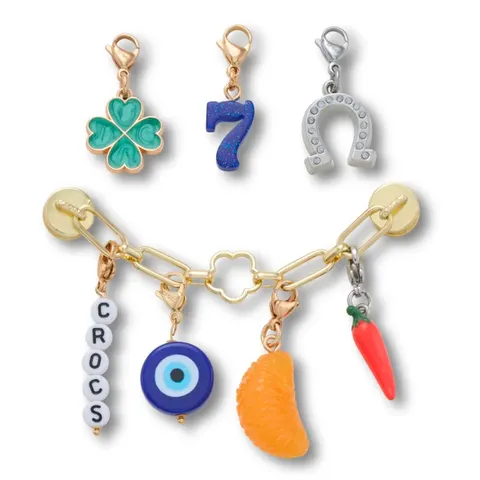 CROCS Lot de 5 Jibbitz Adjustable Charm Chain Lucky – image 1