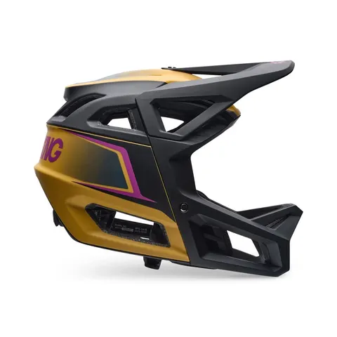 Kask rowerowy Fox Proframe Rs Heatstack dark yellow L – zdjęcie 1