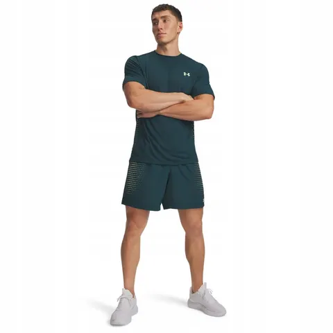 Under Armour Tech Play Korte Broek Groen S Man – afbeelding 1