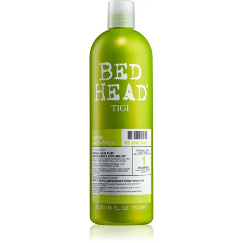 750ml TIGI BED HEAD Re-Energize Shampoo – immagine 1