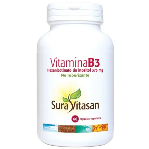 Sura Vitasan Vitamina B3 60 cápsulas – imagen 1