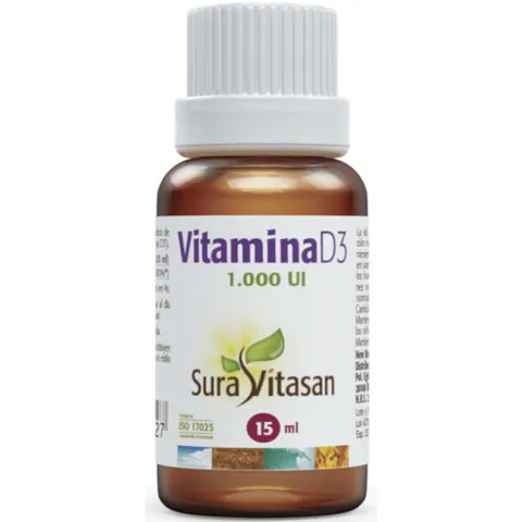 Sura Vitasan Vitamina D3 15 ml – imagen 1