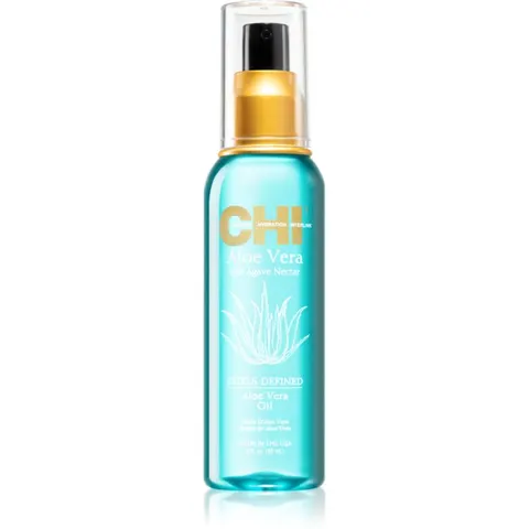CHI - Aloe Vera Curls Defined Oil - 89ml – afbeelding 1
