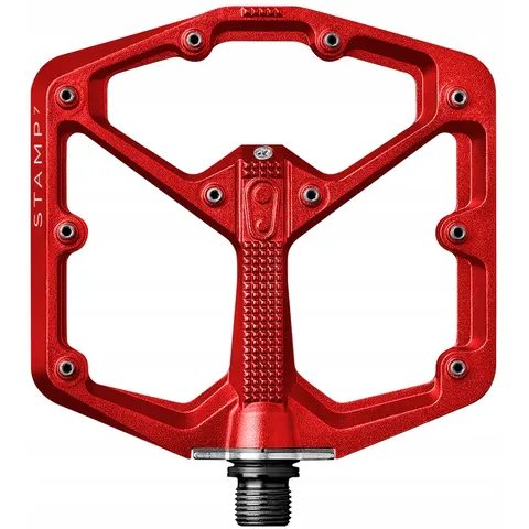 Crankbrothers Stamp 7 Large Plattform-Pedal rot – Bild 1