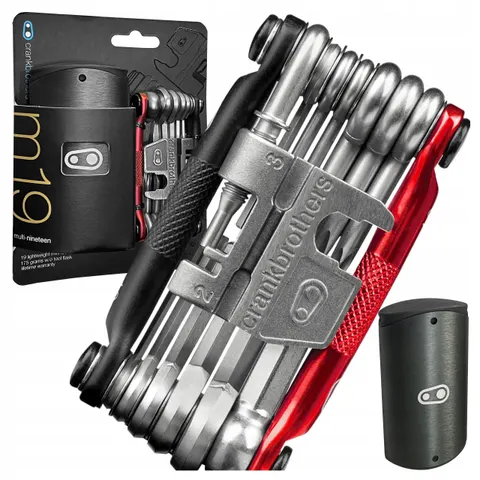 Crankbrothers Multi-19 Multitool schwarz-rot – Bild 1
