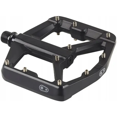CRANKBROTHERS Flat-Pedal Stamp 3 schwarz B – Bild 1