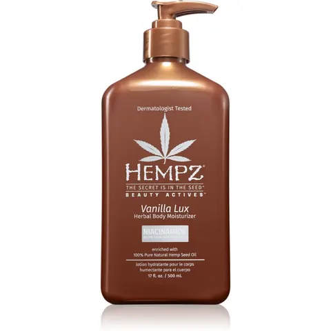 HEMPZ Vanilla Lux Bodylotion 500 ml – afbeelding 1