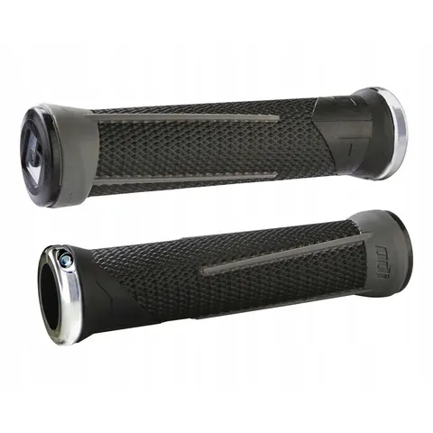 Griffe ODI AG1 Lock-On (135mm - Black/Graphite) – Bild 1