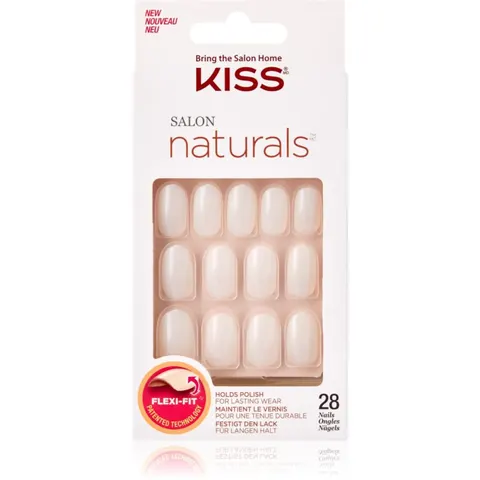 Kiss Salon Natural Break Even false nails 28 pc – image 1