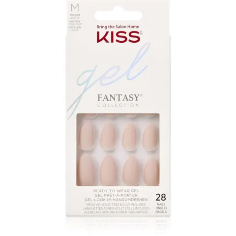 Kiss Gel Fantasy false nails Wait n See 28 pc – image 1
