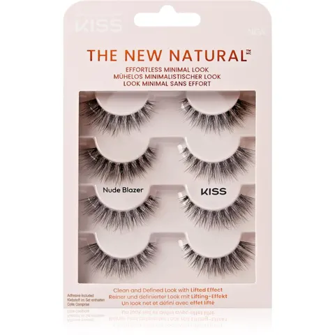 Kiss NNM02C - Kunstwimpers - Lifting effect, 4 stuks – afbeelding 1