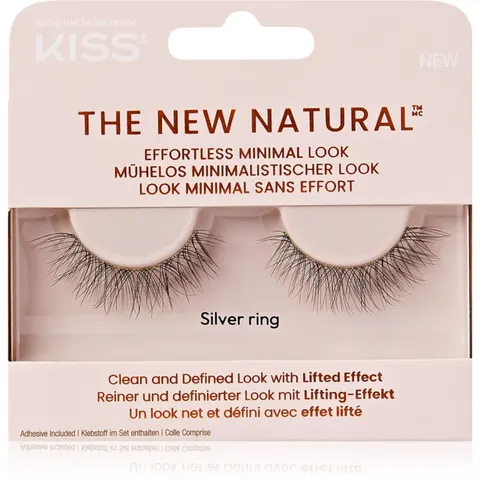 KISS The New Natural Silver Ring (1 pair) – image 1