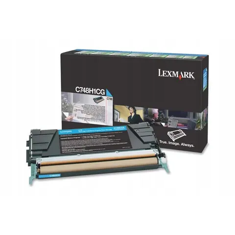 Lexmark C748H1CG toner Cian XL – imagen 1