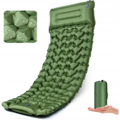 Zelfopblazend Kampeermatras 193x68cm - Comfortabel & Compact – afbeelding 1