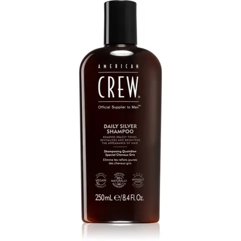 American crew daily silver shampoo 250ml – imagen 1