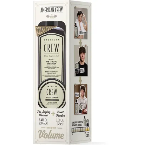 American Crew - Boost Duo Giftset - 250ml+10gr – afbeelding 1