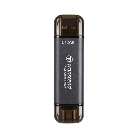 Transcend ESD310C Externe SSD 512 GB, schwarz – Bild 1