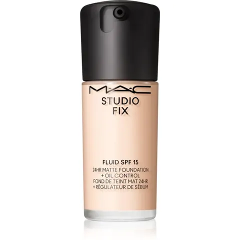 MAC Cosmetics Studio Fix Fluid SPF 15 24HR Matte Foundation + Oil Control mattifying foundation SPF 15 shade NW5 30 ml – image 1