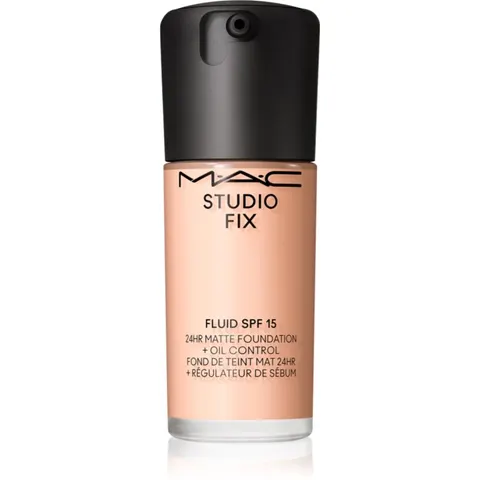 MAC Cosmetics Studio Fix Fluid SPF 15 24HR Matte Foundation + Oil Control mattifying foundation SPF 15 shade N12 30 ml – image 1