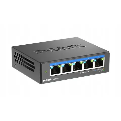D-LINK DMS-105 - Switch, 5-Port, 2,5 Gigabit Ethernet – image 1