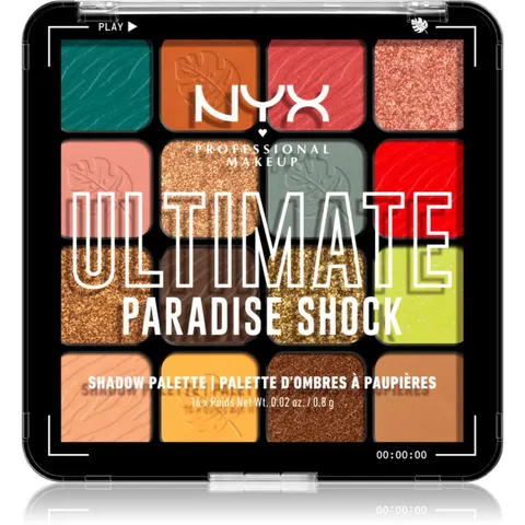 NYX-PROFESSIONAL-MAKEUP - Ultimate Shadow Palette Paradise Shock, Multicolor – Bild 1