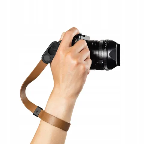 Peak Design Cuff Leather - Camera Polsband - Bruin / Tan – afbeelding 1