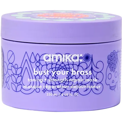amika Bust Your Brass Blonde Mask 250ml – image 1