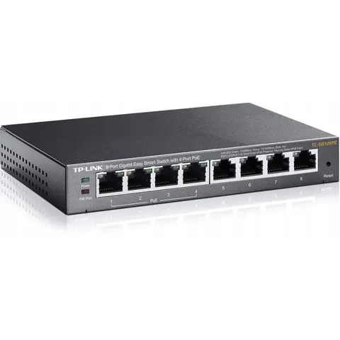 Switch Tp-link TL-SG108PE (8x 10/100/1000Mbps) – zdjęcie 1
