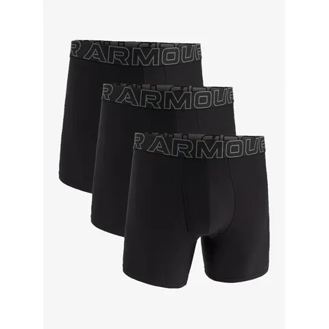 Under Armour Boxershorts UA PERFORMANCE TECH - SOLID 6 IN 3PK Set van 3 – afbeelding 1